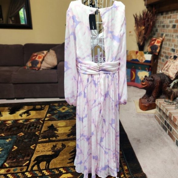 NWT Fashion Nova What a Dream midi dress sz 2X - Picture 7 of 7